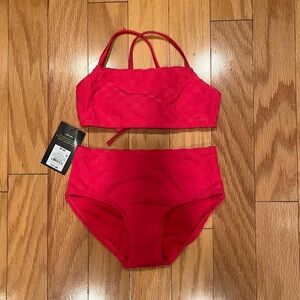 NWT girl's two piece swimsuit